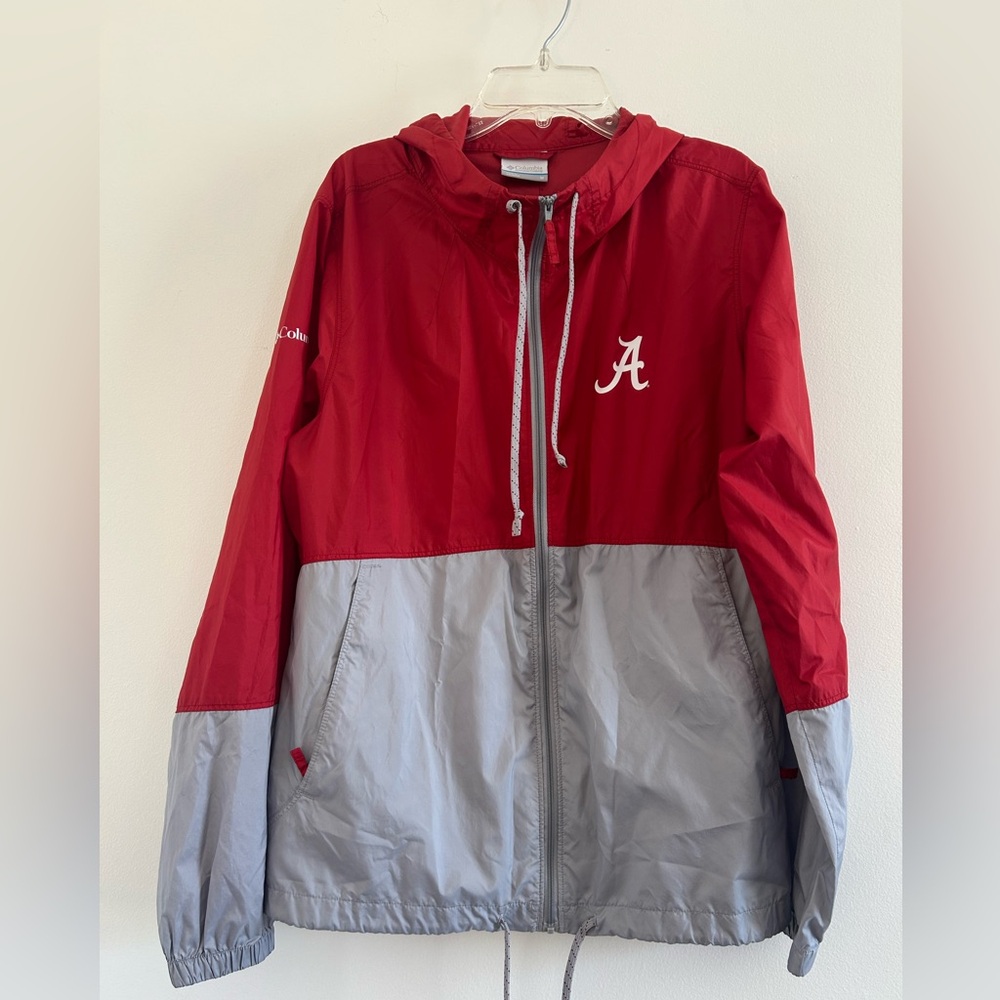 Alabama Columbia Crimson Tide Windbreaker SZ Med